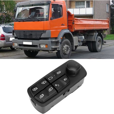 Elektrischer Fensterheberschalter für Mercedes-Benz ATEGO 3 – Linkslenker-Fensterheberschalter OEM 0045455913 – Zubehör (1/5)