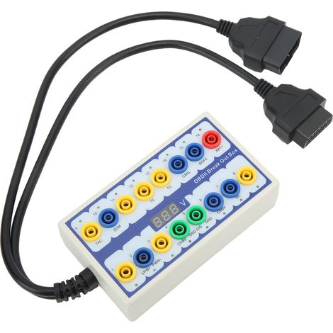 Boîtier de dérivation OBD2 haute performance, détecteur de brochage universel pour la transmission du signal de la ligne OBD automobile (1/5)