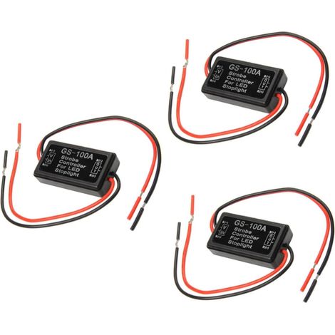 Module De Contrôleur Stroboscopique 3 Pièces LED 12V (1/5)