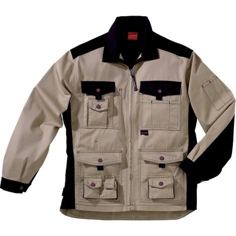 Veste de travail WORK ATTITUDE beige/noir TXS - LAFONT - 2ATT00CP009870