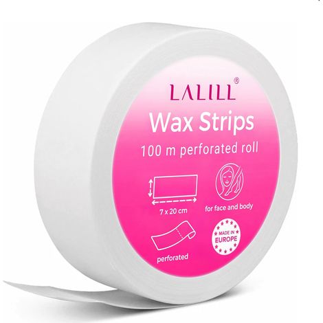 Rouleau Non-Tissé Blanc 100 m x 7 cm - Bandes Dépilatoires pour Épilation à la Cire, au Sucre et Sugaring (1/5)