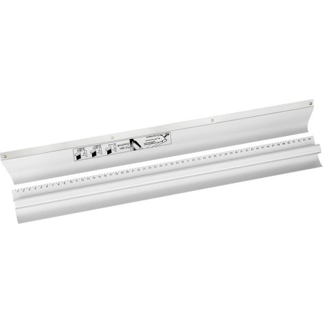 Color Expert Dreikantschiene und Anpressprofil 58,5 cm Beschneidelineal Dreikantschiene Anpressprofil