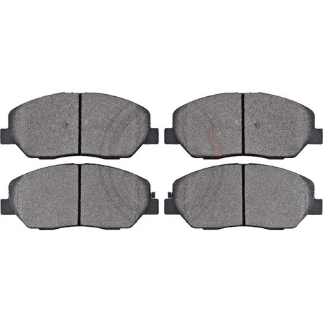 KIT PASTIGLIE FRENO ANTERIORI compatibile con HYUNDAI SANTA FE II (CM) / PASTIGLIE FRENANTI AUTO OEM FDB4111 , / SOSTITUZIONE DIRETTA / BASSA POLVERE / SILENZIOSO (1/4)
