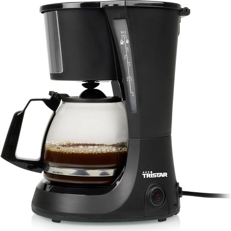 Cafetière filtre noire 750 ml – Maintien au chaud