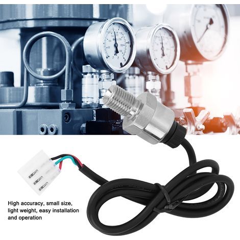 Pressure sensor for air/water compressors, industrial transmitter G1/4 DC5V 0-0.8Mpa (1/5)