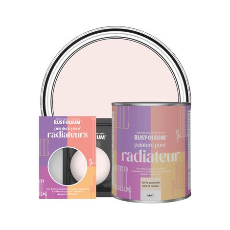 Peinture pour Radiateur, Finition Mate - Rose de Chine (1/3)