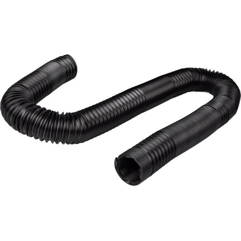 Das Abflussverlängerungsrohr ist ein hochflexibler Schlauch mit einem Innendurchmesser von 2,6 Zoll der Teleskopschlauch kann ausgezogen werden. (1/4)