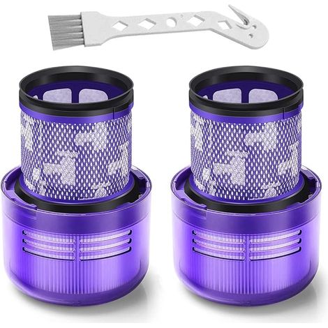 FOREHILL Filtre de Remplacement pour Dyson V11 SV14 Séries, Lavable filtres de Rechange aspirateur pour Dyson V11 Cyclone Animal Absolute Total Clean, 2 HEPA Post-Moteur Filtre, Remplacer DY970013-02 (1/5)