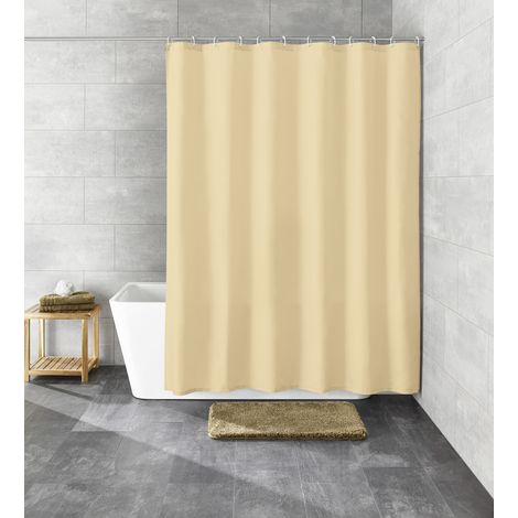 Kleine Wolke Duschvorhang Kito natur 120 x 200 cm
