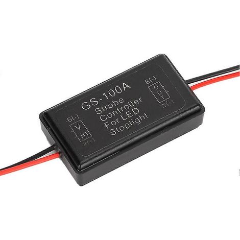 Contrôleur de clignotement intelligent pour feux de freinage et feux arrière à LED