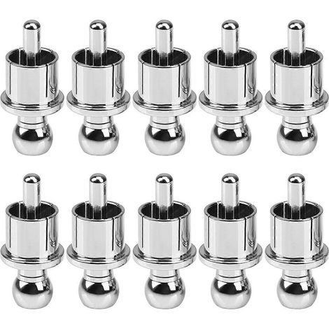 Lot de 10 magnifiques capuchons RCA, prises de court-circuit, connecteurs phono (1/5)