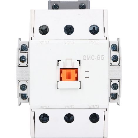 Contrôleur de contacteur AC 220V 50Hz 65A 2NO+2NC Accessoires sur rail DIN pour commande automatique. (1/5)