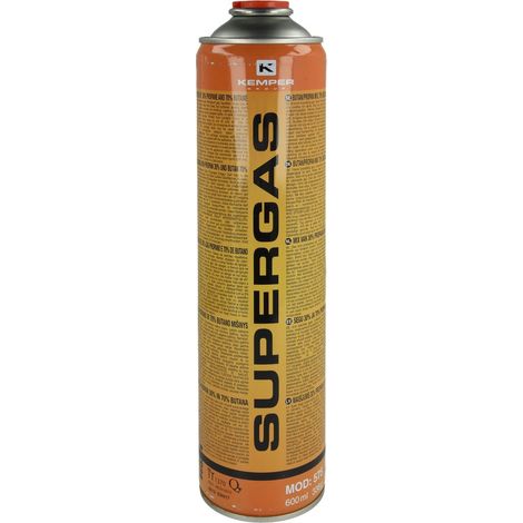 Cartouche de gaz comprimé butane/ propane filetage universel