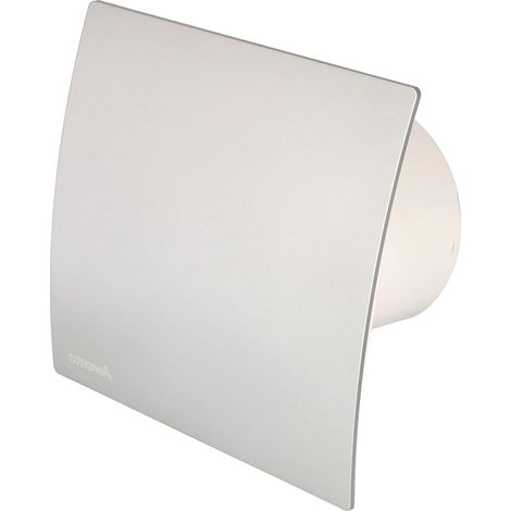 KOTARBAU Ventilateur mural Ø 100 mm - Boîtier silencieux + couvercle - Système d'extraction en satin (1/5)