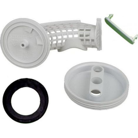 Filtro bomba lavadora Zanussi FLS1073 curvo