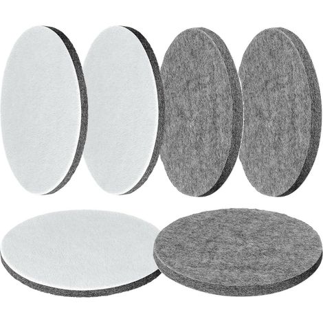 6 Pièces Pad Polissage, Disques de Polissage en Feutre 125 mm (1/5)