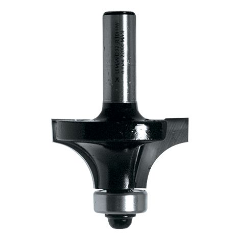 Fresa 1/4 con cuscinetto R8 LEMAN SA - Ø 29 - Ø albero 8 - 4258.708.00