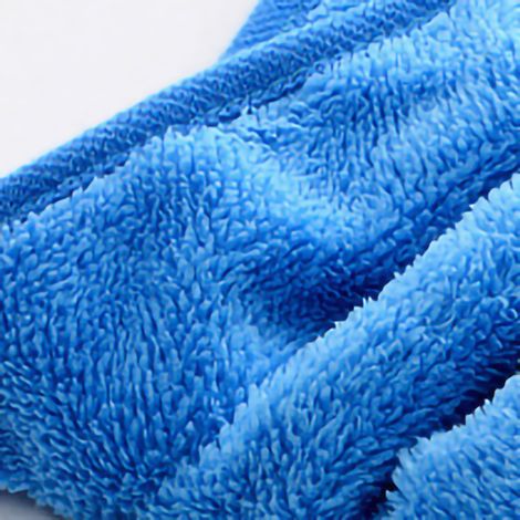 Hängendes Mikrofasertuch zum Reinigen von Geschirr und Händen, Küche, Bad und Toilette, himmelblau