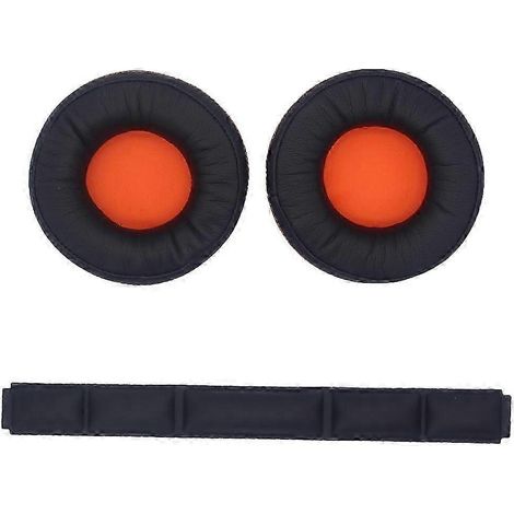 Coussinets d'oreille et bandeau de rechange compatibles avec le casque SteelSeries Siberia 840 : mousse à mémoire de forme plus souple, pièces de rechange faciles à installer. WHBYV (1/4)