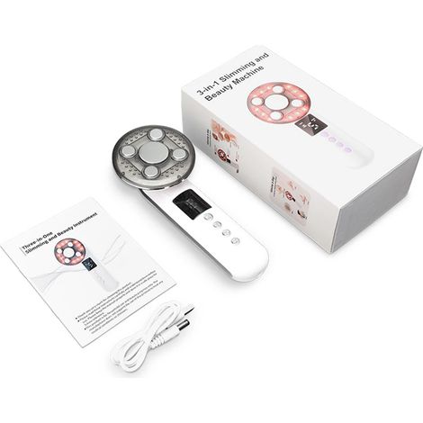 Appareil de massage infrarouge EMS LED, ultrasonique et vibrant, anti-cellulite, brûleur de graisse, appareil de beauté (1/5)