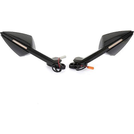 Rétroviseurs de moto avec clignotants à LED pour -- (1/5)