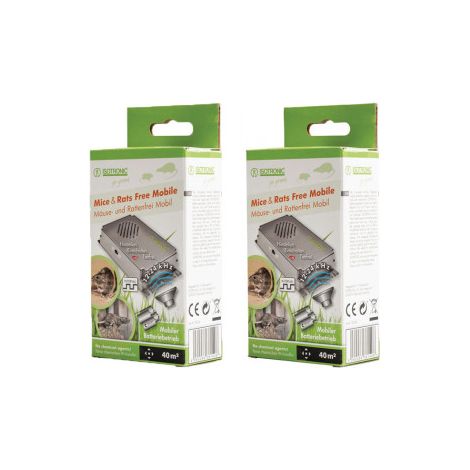Pack ISOTRONIC 2X Répulsifs Souris et Rats 12-24 KhZ (1/5)