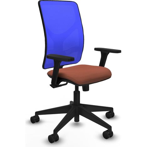 Chaise de bureau piqueras y crespo Motilla noir ergonomique (1/2)