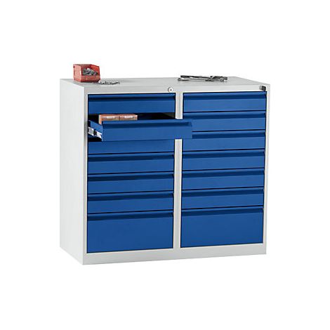 eurokraft basic  Cassettiera  acciaio  alt x largh x prof 900