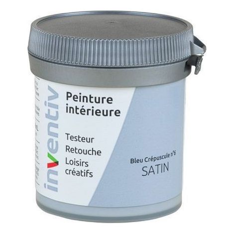 Testeur Peinture Intérieure Satin Bleu Crépuscule 6 - INVENTIV