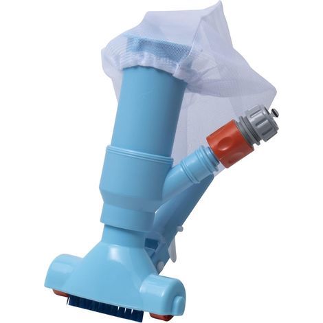 Pool Vacuum Cleaner, Wheels, Brush, Net, Pool Bottom (1/5)