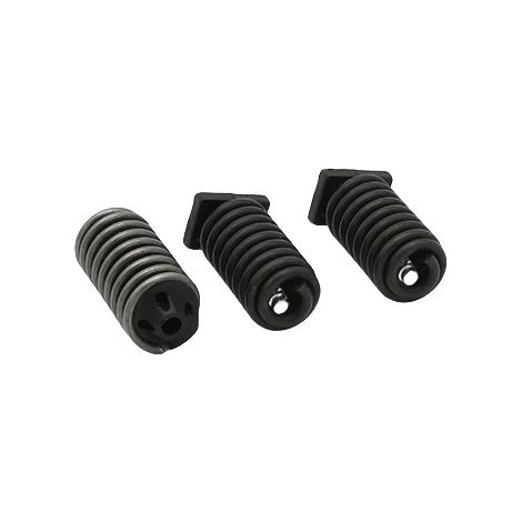 Lot de trois accessoires de ressorts amortisseurs pour tronçonneuses Husqvarna 435, 440, 450 et 445. (1/5)