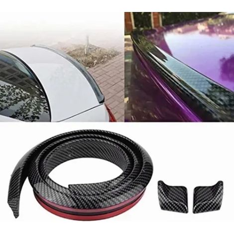 Becquet de coffre arrière pour voiture, léger flexible résistant, aileron de malle arrière universel pour camion, spoiler extérieur (1/5)