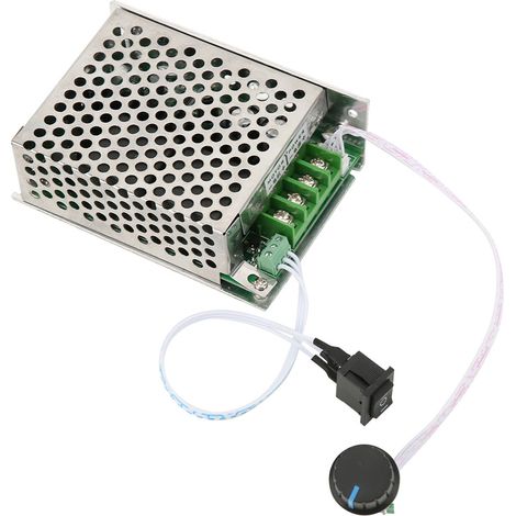 Régulateur de vitesse pour moteur CC 10-50 V 40 A avec inverseur de sens de rotation (1/5)