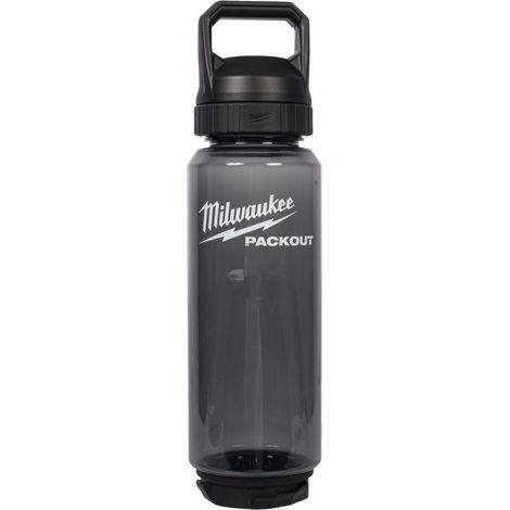 MILWAUKEE PACKOUT BUTELKA PLASTIKOWA 740ml CZARNA
