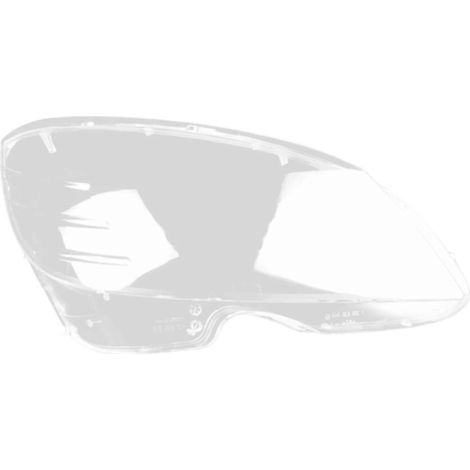Cubierta de faro delantero para coche, pantalla de lámpara, carcasa de faro, cubierta de lente de faro para - Clase C W204 2007-2010 ()