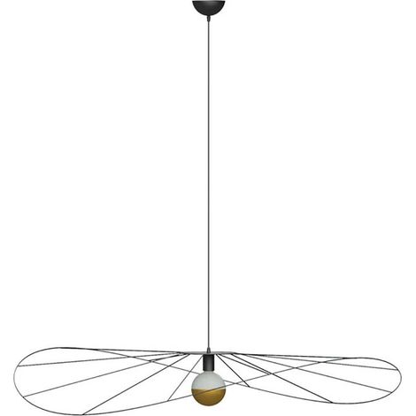 Deckenleuchte Hängelampe Pendellampe Deckenlampe Esszimmerlampe Stahl D 140 cm (1/5)