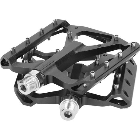 ZTTO JT03 Pédale VTT en Alliage d'Aluminium Antidérapante pour Vélo de Montagne (Noir)