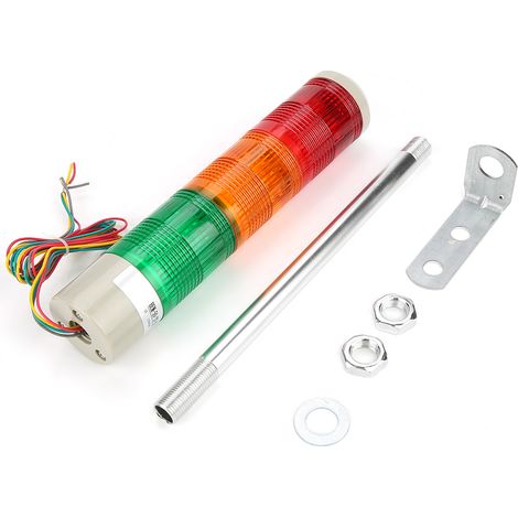 AC 220V Machine Warning Light LED Indicator Caution Signal Constant Light