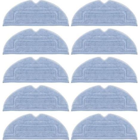 ALLIANDISLot de 10 chiffons de nettoyage pour aspirateur robot Roborock T7s T7s Plus S7 (1/3)
