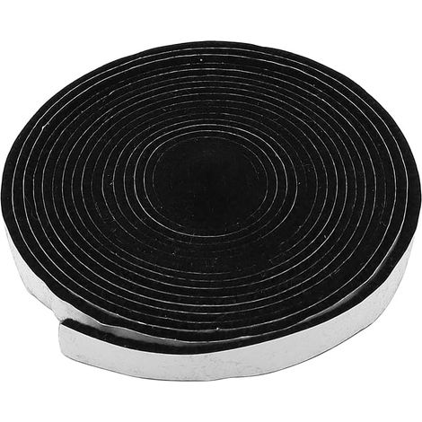 Ruban d'étanchéité pour Barbecue Joint de Barbecue Noir Ignifuge Bandes de Feutre Haute température Joint d'étanchéité pour Gril Haute température Joint Auto-adhésif (Longueur 4 m) (1/5)