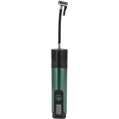 Gonfleur de pneus électrique numérique avec quatre modes de gonflage préréglés, chargement USB et lumière LED pour voitures et motos. (1/5)