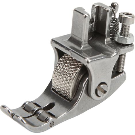 Pied-de-biche à rouleau résistant à l'usure, structure compacte, pour machine à coudre industrielle (1/5)