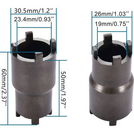 Coil disassembly kit, double-headed repair tool, magnetic puller, 24mm bracket (1/4)
