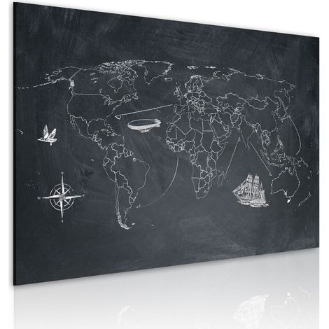Quadro - Viaggio intorno al mondo - 90x60 (1/4)