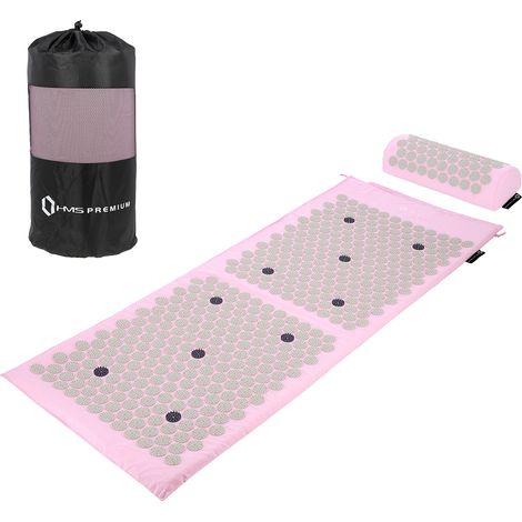 AKM04 SET DE ACUPRESIÓN ROSA COLCHONETA HMS PREMIUM (1/5)