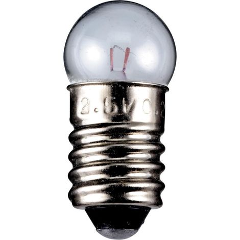 1 Ampoule E10 Globulaire 0,45 W 4,5 V Pour Lampe De Poche