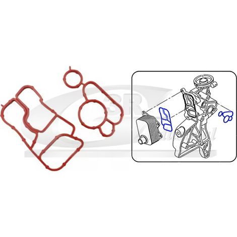 3RG 76702 KIT JUNTAS INTERCAMBIADOR (2PCS)
