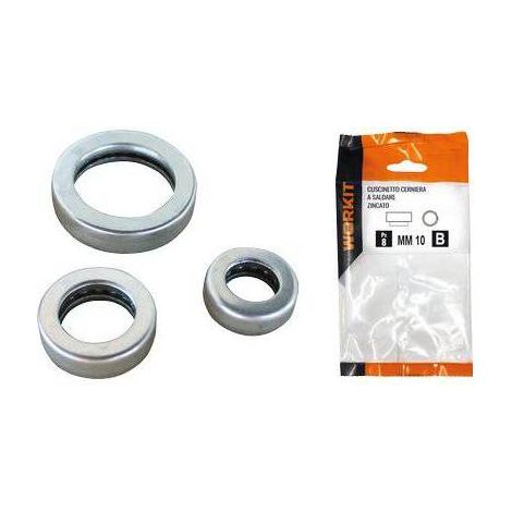 2,0 x CUSCINETTO CERNIERA A SALDARE ZINCATO SELF WORKIT