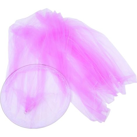 Moustiquaire rouge Princess Dome, confectionnée dans un tissu (1/5)