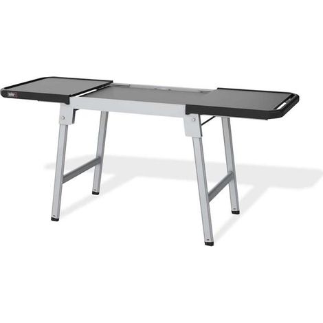 Soporte plegable Weber para planchas de 43 y 56 cm negro gris